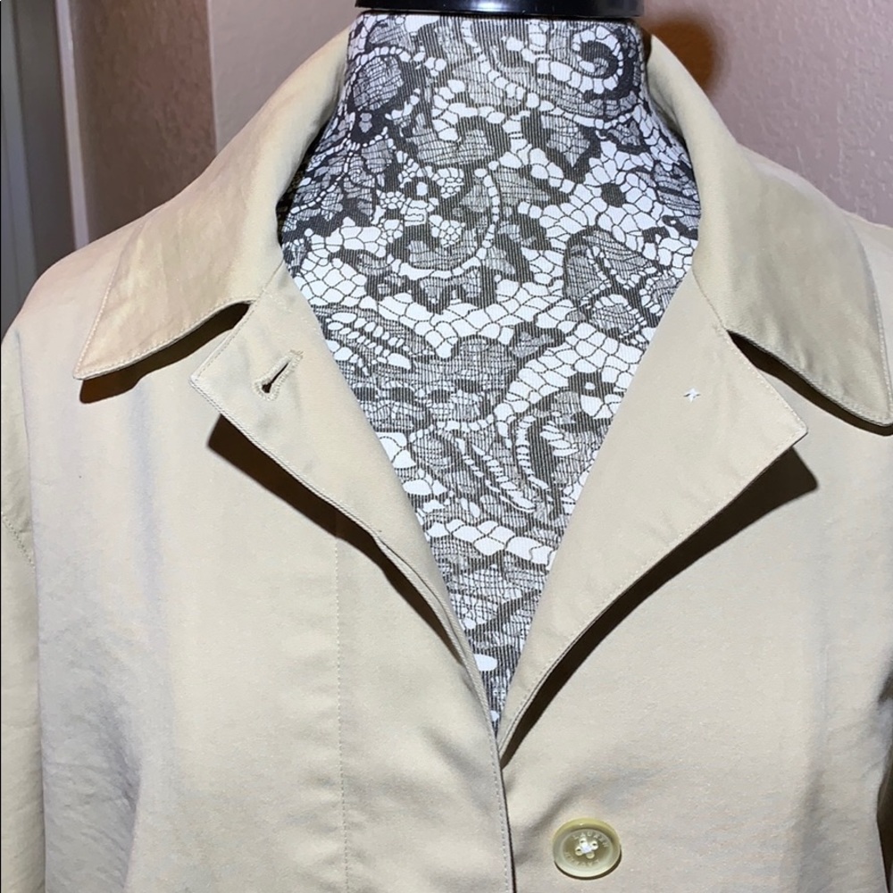 Lauren Ralph Lauren Tan light weight Trench Coat - Picture 3 of 11